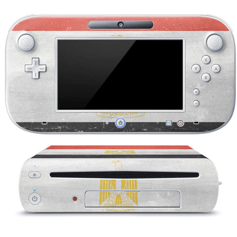 Egypt Flag Distressed Wii U (Console + 1 Controller) Skin
